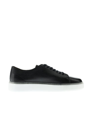  Siyah Sneaker Deri Ayakkabı