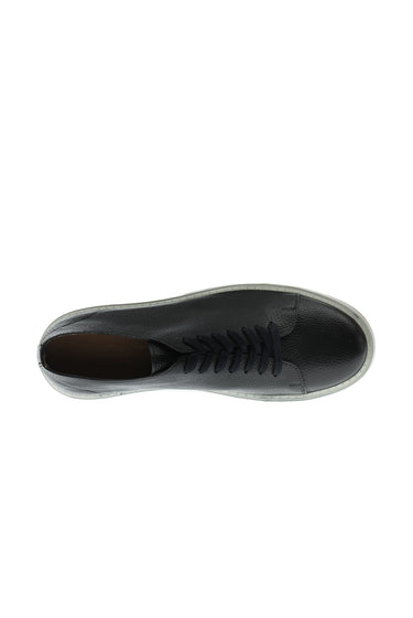 Siyah Sneaker Deri Ayakkabı