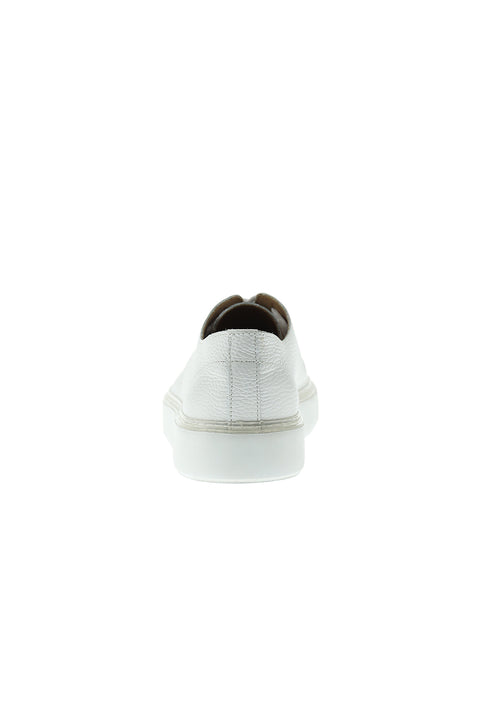 White Leather Sneaker Shoes