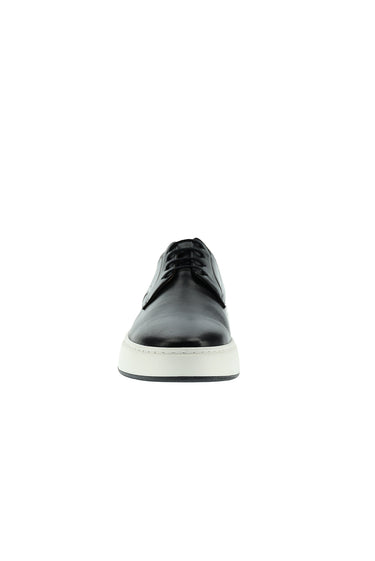  Siyah Techno-Line Sneaker Deri Ayakkabı
