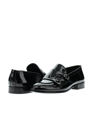  Siyah Klasik Rugan Deri Ayakkabı