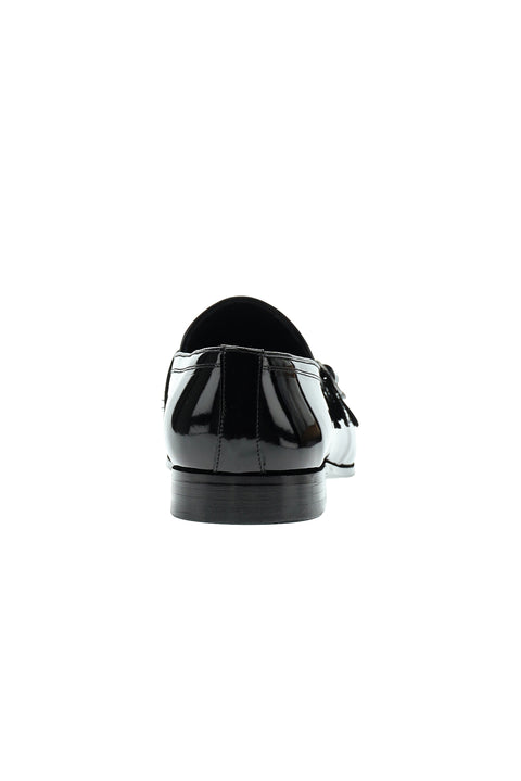 Siyah Klasik Rugan Deri Ayakkabı