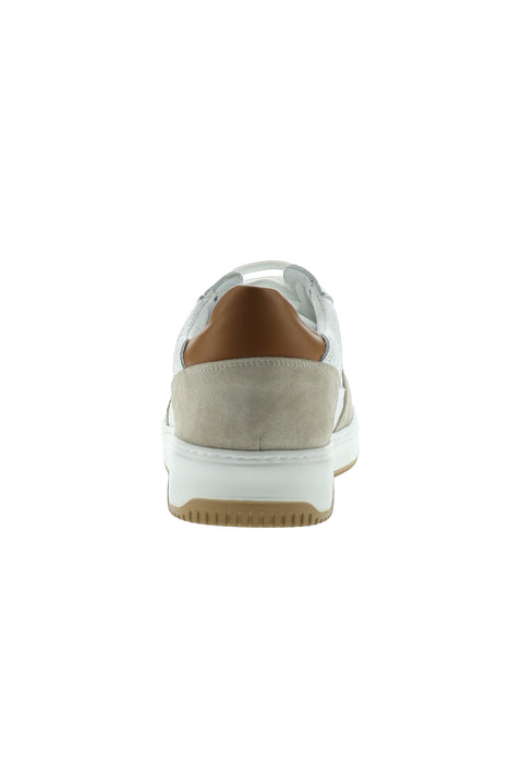 Orta Bej Sneaker Deri Ayakkabı