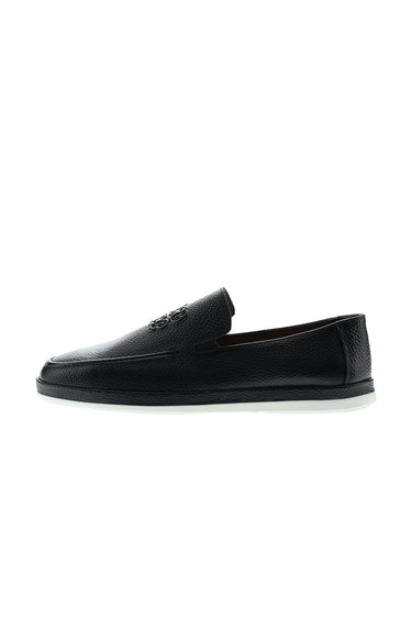  Siyah Casual Loafer Deri Ayakkabı