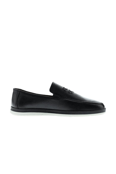 Siyah Casual Loafer Deri Ayakkabı