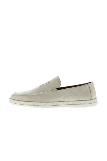  Orta Bej Casual Loafer Deri Ayakkabı