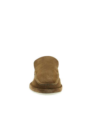  Taba Süet Casual Loafer Deri Ayakkabı