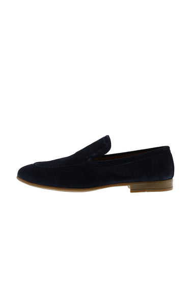  Koyu Lacivert Casual Loafer Deri Ayakkabı