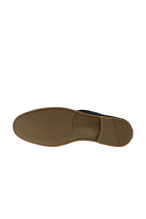 Koyu Lacivert Casual Loafer Deri Ayakkabı