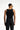 Siyah Slim Fit Dar Kesim Pamuk Fitilli Atlet