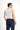 Beyaz Slim Fit Dar Kesim Pamuk Fitilli Atlet