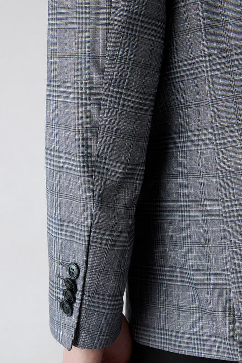 Medium Grey 4 Drop Relaxed Fit Jacket