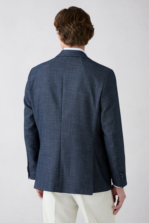 Dark Navy 4 Drop Relaxed Fit Jacket