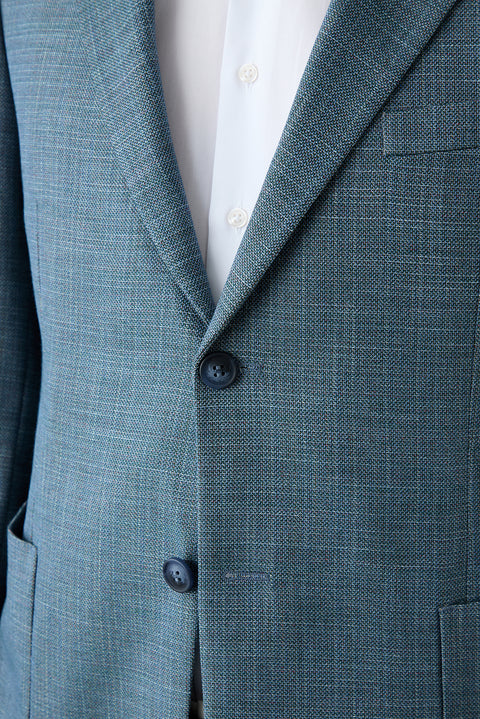 Blue 4 Drop Relaxed Fit Jacket