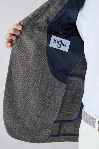  Koyu Kahve 4 Drop Relaxed Fit Rahat Kesim Mono Yaka Klasik Ceket