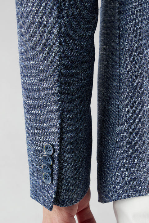 Dark Navy 4 Drop Relaxed Fit Jacket
