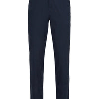 Dark Navy Regular Fit Standard Cut Canvas / Chino Trousers