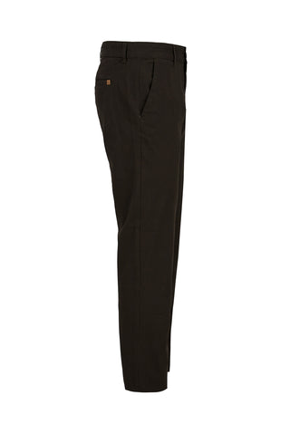  Orta Kahve Regular Fit Standart Kesim Likralı Esnek Yan Cepli Likralı Kanvas / Chino Pantolon