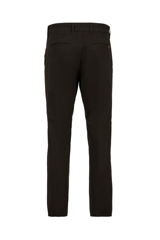  Orta Kahve Regular Fit Standart Kesim Likralı Esnek Yan Cepli Likralı Kanvas / Chino Pantolon