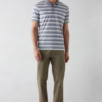 Mid Khaki Regular Fit Standard Cut Cotton Sport Trousers