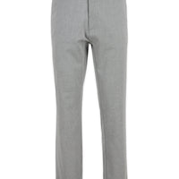 Medium Grey Relaxed Fit Canvas / Chino Trousers