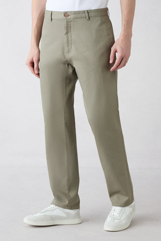  Açık Vizon 6 Drop Regular Fit Standart Kesim Desenli Yan Cepli Likralı Kanvas / Chino Pantolon