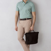 Orta Bej Relaxed Fit Rahat Kesim Lyocell Karışımlı Yandan Cep Kanvas / Chino Pantolon