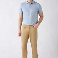 Açık Bej Slim Fit Dar Kesim 5 Cep Pamuklu Düz Likralı Kanvas / Chino Pantolon