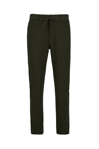  Orta Haki Techno-Line Regular Fit Standart Kesim Likralı Beli Lastikli İpli Çantalı Pantolon