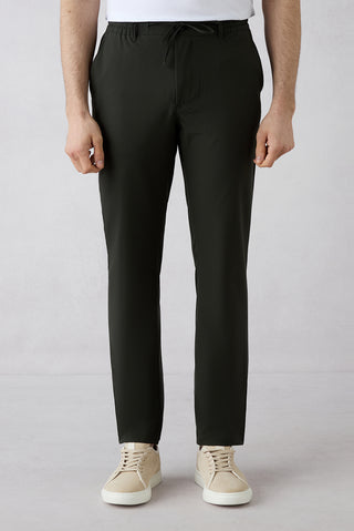  Orta Antrasit Techno-Line 6 Drop Regular Fit Standart Kesim Likralı Esnek Beli Lastikli İpli Çantalı Pantolon