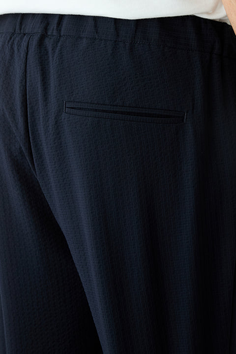 Dark Navy Regular Fit Standard Cut Canvas / Chino Trousers