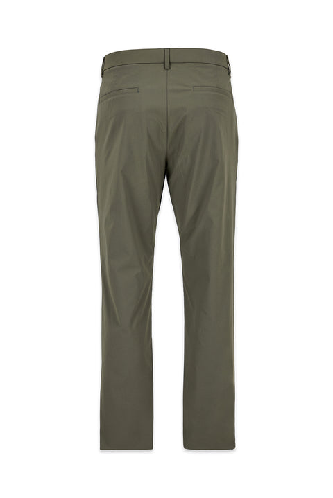 Orta Haki Regular Fit Standart Kesim Likralı Esnek Kanvas / Chino Pantolon