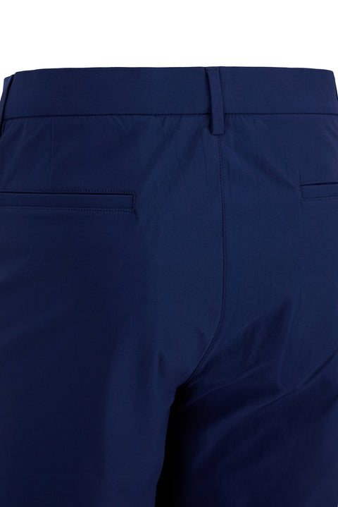 Mid-Navy Regular Fit Standard Cut Canvas / Chino Trousers