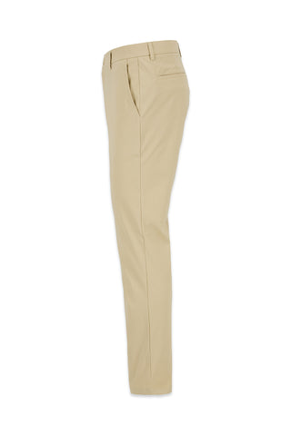  Orta Bej Regular Fit Standart Kesim Likralı Kanvas / Chino Pantolon