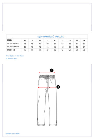  Koyu Lacivert Regular Fit Standart Kesim Yandan Cep Beli Lastikli İpli Jogger Pantolon