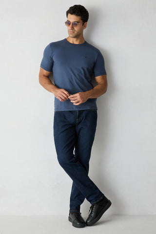  İndigo Slim Fit Dar Kesim 5 Cep Denim Pantolon