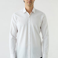 Taş Uzun Kol Slim Fit Desenli %100 Pamuk Gömlek