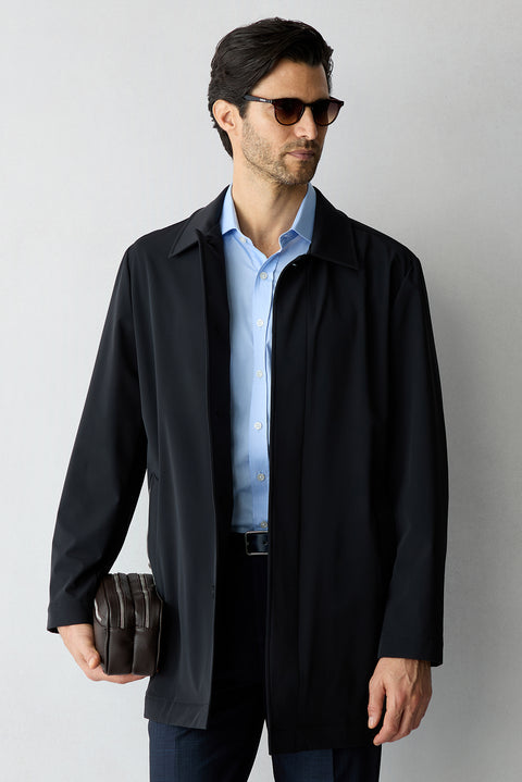 Mavi Uzun Kol Slim Fit Klasik Desenli %100 Pamuk Gömlek