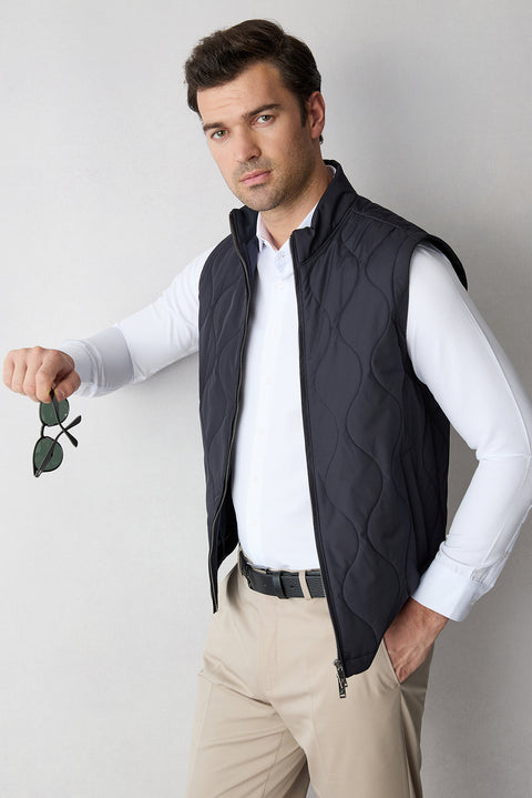Beyaz Uzun Kol Slim Fit Klasik Desenli Pamuklu Kolay Ütülenebilir Gömlek