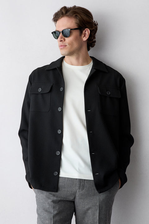 Off-white Regular Fit Crew Neck Lyocell Plain T-shirt