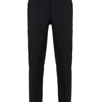 Siyah Techno-Line Cepli Likralı Esnek Beli Lastikli İpli Sweatpant / Eşofman Altı