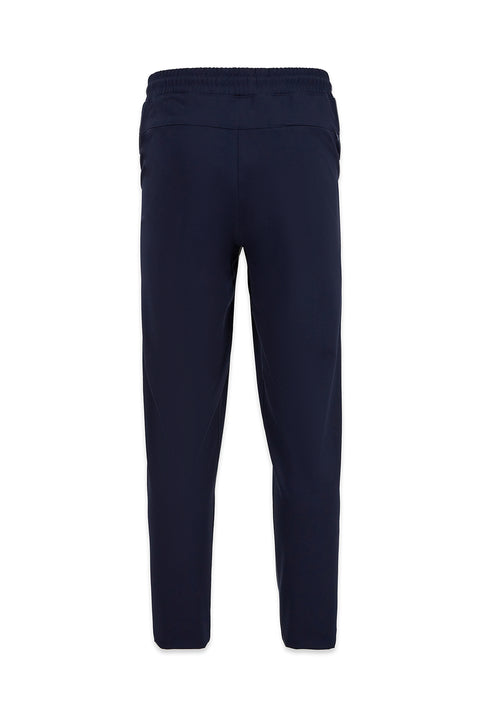 Orta Lacivert Techno-Line Cepli Likralı Esnek Beli Lastikli İpli Sweatpant / Eşofman Altı