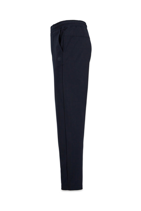 Koyu Lacivert Techno-Line Cepli Likralı Esnek Beli Lastikli İpli Sweatpant / Eşofman Altı
