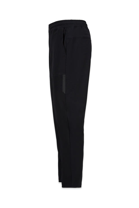 Siyah Techno-Line Cepli Beli Lastikli Cepli Likralı Esnek Sweatpant / Eşofman Altı