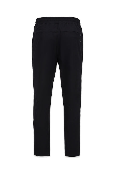 Siyah Techno-Line Cepli Beli Lastikli Cepli Likralı Esnek Sweatpant / Eşofman Altı