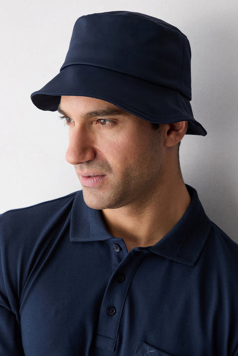 Koyu Lacivert Techno-Line Bucket Bermuda Şapka