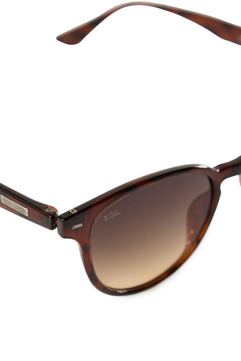 Dark Brown Coffee Frame TR90 Men's Sunglasses (Body 47* Nose Bridge 20* Temple Length 140)