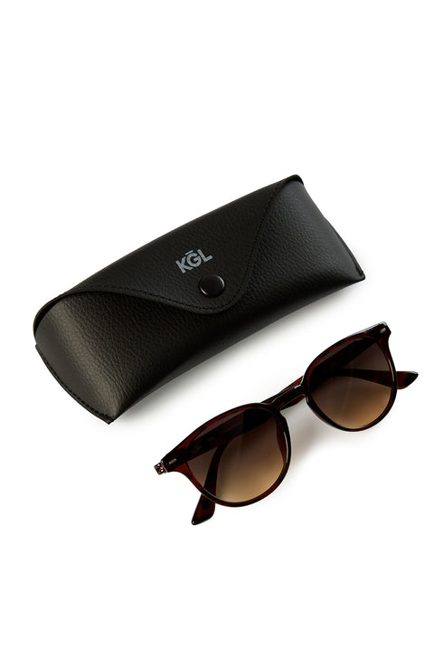 Dark Brown Coffee Frame TR90 Men's Sunglasses (Body 47* Nose Bridge 20* Temple Length 140)
