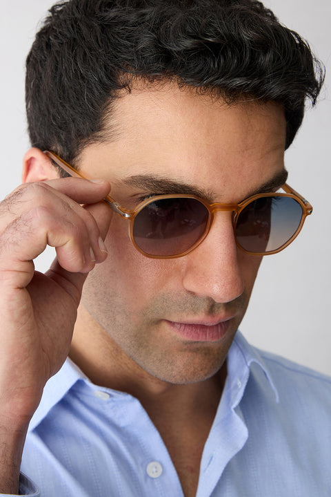 Taba Taba Framed TR90 Men's Sunglasses (Frame 50* Bridge 19* Temple Length 135)