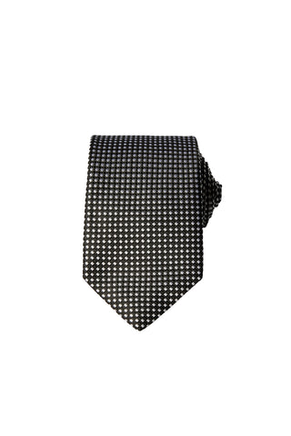  Siyah Desenli Kravat